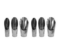 Giwnhvx Set di 6 palette per bonsai, in acciaio inox, paletta per terreno da giardino, kit professionale per bonsai