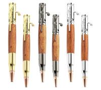 Giwnhvx Set di 6 penne con bullone, per la lavorazione del legno, durevoli e facili da usare, set di penne, kit per la creazione di penne fai da te e per la casa