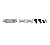 Giwnhvx Set di Braccio Oscillante Superiore in Metallo per D12 1/10 RC Camion Auto Fai da te Parti di Aggiornamento Accessori,