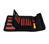 Giwnhvx Set di cacciaviti isolati 124 in 1 Smontaggio Riparazione Elettricista Strumento di Forma Speciale Anti-Elettrico