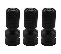 Giwnhvx Set di chiavi a bussola esagonali a cricchetto da 1/2" a 1/4", set di chiavi a bussola e convertitore, 3 pezzi