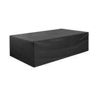 Giwnhvx Set di mobili da giardino impermeabile, resistente, copertura per divano componibile da esterno, set di mobili in vimini e tavolo in rattan, XXL, facile da installare e da usare