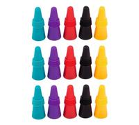 Giwnhvx Set di tappi in silicone per bottiglie di vino e bevande, a prova di perdite, tappi sigillanti per bottiglie di champagne, tappo salva-sughero per vino, facile da installare