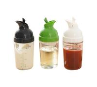Giwnhvx Shaker per condimenti per insalata fatto in casa, bottiglia miscelatore per condimenti e condimenti con impugnatura morbida, 200 ml