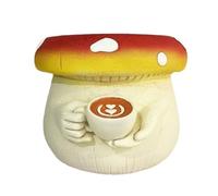 Giwnhvx Simpatica Fioriera per Funghi, Vasi Colorati Unici per Piante Grasse con Drenaggio, Vasi da Fiori A Corpo Piccolo per Piante Durevoli, Facili da Installare, Facili da Usare.