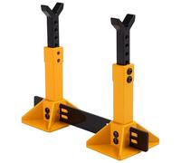 Giwnhvx Simulazione metallo regolabile in altezza cric RC supporto auto supporto decorazione per crawler 1/8 1/10 RC per Axial SCX10 TRX4 D90 A