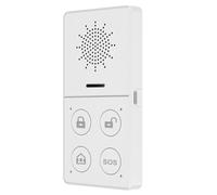 Giwnhvx Sistema di Allarme Intelligente Tuya Wifi 433M Allarme di Sicurezza Anti-furto Host Smart Life App Controllo Kit Allarme Domestico Senza Protezione