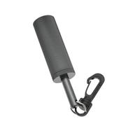Giwnhvx Sonaglio da immersione con sonaglio di sicurezza per immersioni con gancio rapido girevole a 360 °, campana subacquea, attrezzatura subacquea grigio