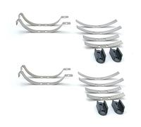 Giwnhvx Sospensione Molle A Ammortizzatore in Acciaio 4 Coppie per D12 B14 B24 B16 B36 RC Accessori Parti di Aggiornamento Auto Camion
