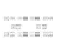 Giwnhvx Sp6 Occhielli - Confezione da 600 Pezzi - Marine - Coperture per Tende, Barche E Tacchette