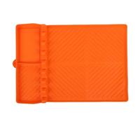 Giwnhvx Spatola in silicone per mestolo, poggiamestolo da cucina, supporto antigoccia, supporto per calore per fornello e grill