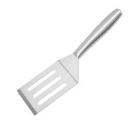 Giwnhvx Spatola piatta in acciaio inox spatola grande pesce Turner Grill barbecue Turner piastra raschietto bistecca spatola pancake B