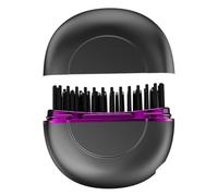 Giwnhvx Spazzola lisciante ionica senza ricaricabile e portatile per capelli e barba, mini parrucchiere