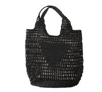 Giwnhvx Spiaggia di Moda Estate Donne Borsa A Tracolla Hollow Tessuto a Mano Semplice Borsa Morbida Grande Tote Casual Sacchetto di Immagazzinaggio H