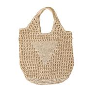 Giwnhvx Spiaggia Moda Estate Donne Borsa A Tracolla Hollow Tessuto a Mano Semplice Borsa Morbida Grande Tote Casual Borsa Di Immagazzinaggio I