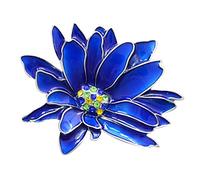 Giwnhvx Spilla a forma di fiore per le donne spilla crisantemo spilla in smalto accessori spille per abbigliamento per matrimonio