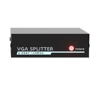 Giwnhvx Splitter VGA 1x4 1080P 60Hz Adattatore Splitter Video 1 Ingresso 4 Uscite per PC Host a Monitor TV Proiettore