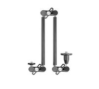 Giwnhvx Staffa per smartphone Braccio magico per fotocamera articolato flessibile montaggio a parete morsetto da scrivania supporto tablet due sezioni