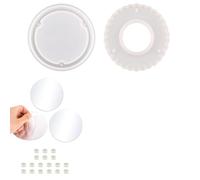 Giwnhvx Stampi per Scatole di Immagazzinaggio, Stampi in Resina Epossidica Compatti Laciness in Silicone, Contenitori di Stoccaggio con Design con Coperchio Magnetico