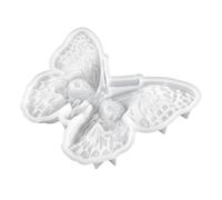 Giwnhvx Stampo per colla con ciondolo a forma di teschio e fai da te, decorazione di Halloween, ciondolo a forma di teschio e , stampo in silicone
