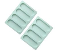 Giwnhvx Stampo per panini per hot dog, in silicone, antiaderente, mini teglia rettangolare per panini, panini per hot dog