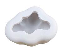 Giwnhvx Stampo per torta in schiuma nuvola in tre dimensioni stampo in silicone liquido fai da te candela sapone fatto a mano stampo in silicone taglia A