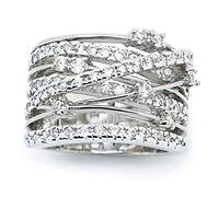 Giwnhvx Stone - Anelli da alla moda, di fidanzamento per matrimonio, in o 9