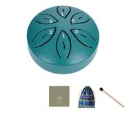 Giwnhvx Strumenti Musicali per Bambini Strumenti Orff Mini 3 Pollici 6 Toni Verde Scuro