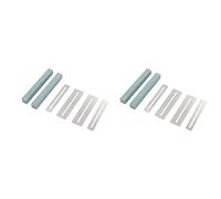Giwnhvx Strumento di Pulizia della Chitarra 4 Set Chitarra Tasto Polacco Chitarra File Guards Rettifica Pietra Manico Tasto Protezione per Strumento Luthier Chitarra (Verde)
