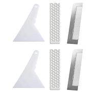 Giwnhvx Strumento di Righello di Pittura Diamante 4PZ 5D E Strumenti di Correzione di Pittura Diamante 1Pc Righello di Pittura Diamante DIY per la Pittura di Diamanti