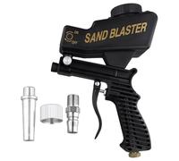 Giwnhvx Strumento di sabbiatura Portatile Regolabile 90psi Handheld Pneumatica Strumento di Sabbiatura Set Piccola Macchina di Sabbiatura