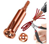 Giwnhvx Strumento di torsione universale per cavi e spellacavi e torsione dei cavi, per spelare e torcere i cavi, azionato da trapano