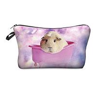 Giwnhvx Super Divertente Stampa 3D Donne Borsa Cosmetica Portamatite Multifunzione (Hamster)