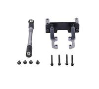 Giwnhvx Supporto di Base Servo In Metallo con di Sterzo per 1/10 RC Crawler Axial SCX10 II 90046 AR44 Axle