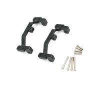Giwnhvx Supporto per base di trazione in metallo per MN D90 D91 D99S Mn90 Mn99S 1/12 pezzi di aggiornamento auto Rc, nero