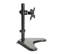 Giwnhvx Supporto per braccio monitor da scrivania regolabile in altezza per monitor TV tablet, supporto per plasma TV base PC in metallo, supporto per ufficio standalone.