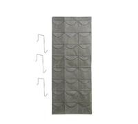 Giwnhvx Supporto per cappellino in feltro per cappelli da baseball, supporto portaoggetti per porta, 24 tasche, borsa da parete multifunzione di grande capacità, A