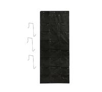 Giwnhvx Supporto per cappellino in feltro per cappelli da baseball, supporto portaoggetti per porta, 24 tasche, borsa da parete multifunzione di grande capacità, B