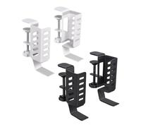 Giwnhvx Supporto per computer portatile laterale scrivania, supporto per computer portatile sospeso per scrivania a casa, organizzatore di stoccaggio laterale scrivania per computer portatili