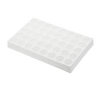 Giwnhvx Supporto per flaconcini per campionatore automatico, supporto per vassoio per fiale, supporto per bottiglie impilabili a 40 pozzi per provette, 20 ml,