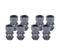 Giwnhvx Supporto per Lavatrice Regolabile Nel Altezza, Poggiapiedi Antivibrante per Lavatrice, Piedini Nel Gomma per Lavatrice 8 Pezzi