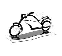 Giwnhvx Supporto per Occhiali in Acrilico, Supporto per Occhiali a Forma di Moto, Organizzatore di Occhiali, Supporto per Occhiali, Facile da Usare