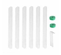 Giwnhvx Supporto per piante in plastica con di muschio, tutor per piante rampicanti da interno, bastone di schiuma per accessori di supporto per la crescita delle piante