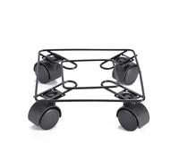 Giwnhvx Supporto per piante rotanti in vaso con rotelle accessorio vassoio per piante Rullo versatile carrello per pallet