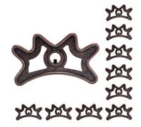 Giwnhvx Supporto per stecca da biliardo in metallo con corna di corna da biliardo, telaio per bastoni da biliardo, nero