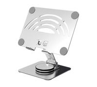 Giwnhvx Supporto per tablet girevole a 360° in lega di alluminio e acciaio al per tablet e telefono, per dispositivi fino a 12,9 pollici.