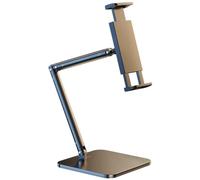 Giwnhvx Supporto per tablet regolabile da scrivania portatile Tablet Smartphone girevole a 360 ° Supporto per tablet Facile installare