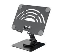 Giwnhvx Supporto per tablet rotante a 360 ° in lega di alluminio in acciaio al carbonio Supporto da tavolo per tablet Supporto per telefono entro 12,9 pollici B