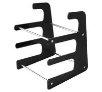 Giwnhvx Supporto per tastiera meccanica a 3 livelli Espositore Mensola per tastiera per riporre tre tastiere meccaniche Facile da installare Facile da usare Nero