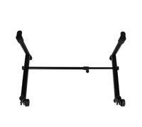 Giwnhvx Supporto per tastiera per pianoforte elettronico regolabile secondo livello Supporto per tastiera per pianoforte elettrico Supporto per tastiera stabile regolabile